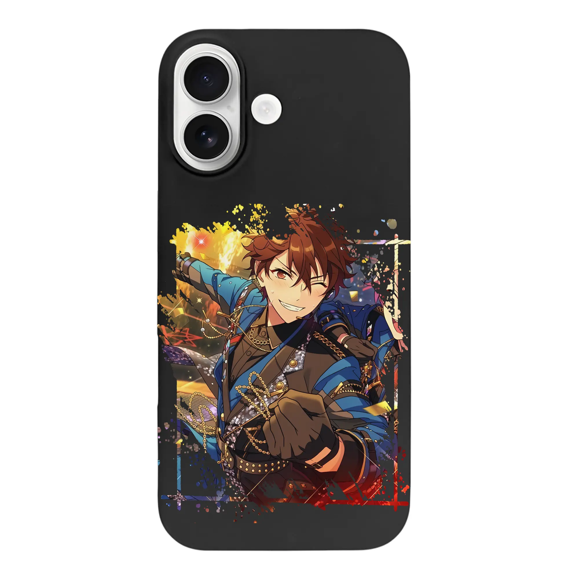 あんさん ぶる グッズ 流星隊 守沢千秋 - iPhone 17 シリーズ シリコンケース 薄型 耐衝撃 指紋防止 ソフトタッチカバー 精密フィット 傷防止 保護ケース iPhone 17/17 Air/17 Pro/17 Pro Max 対応